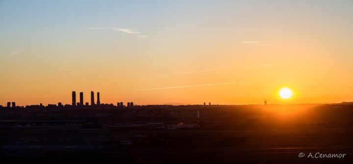 Sunset four towers II