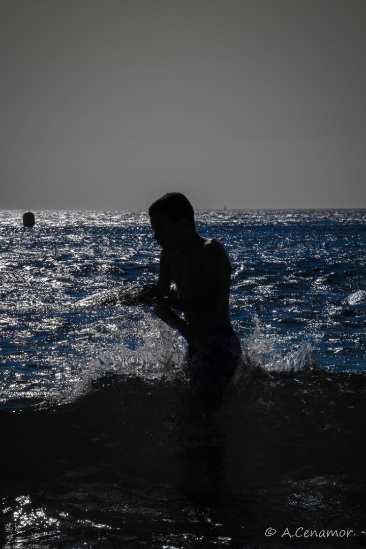 Backlights beach III