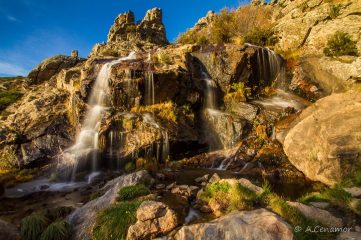 Litueros waterfall
